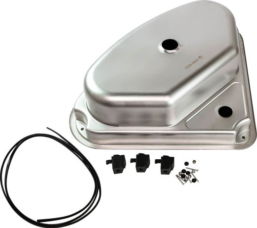 Мойка угловая правая с краном и сливом (комплект MR610RS1), Marine Rocket