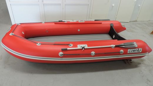 Надувная лодка ПВХ Compas 380S НДНД, красный