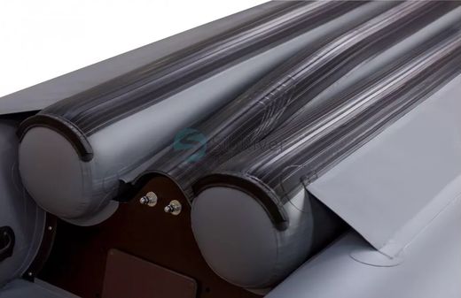 Надувная лодка ПВХ Абакан 380 Jet, фальшборт, камуфляж cifra, SibRiver