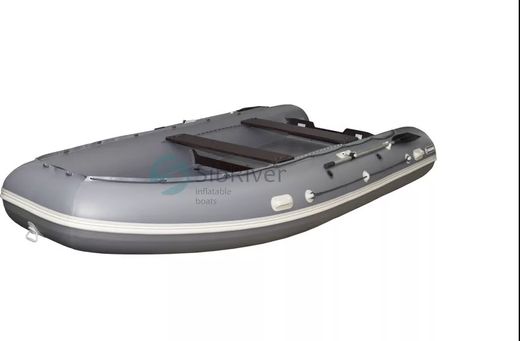 Надувная лодка ПВХ Абакан 380 Jet light, камуфляж cifra, SibRiver