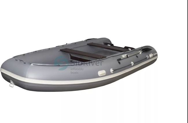 Надувная лодка ПВХ Абакан 420 Jet light, камуфляж cifra, SibRiver