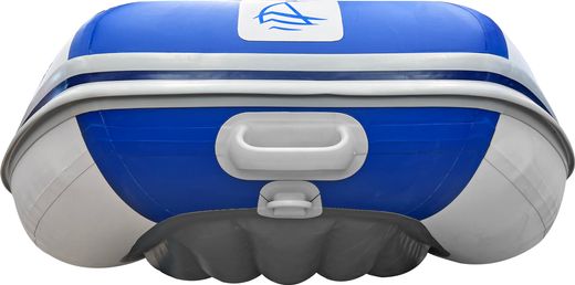 Надувная лодка ПВХ, Адмирал 250 НД, белый-синий