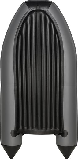 Надувная лодка ПВХ, Адмирал 325 S НДНД, серый/черный