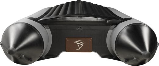 Надувная лодка ПВХ, Адмирал 325 S НДНД, серый/черный