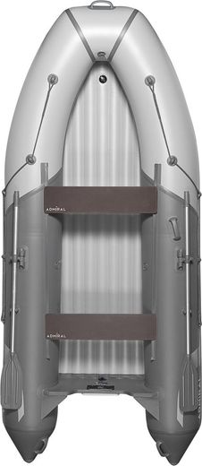Надувная лодка ПВХ, Адмирал 355 S НДНД, серый