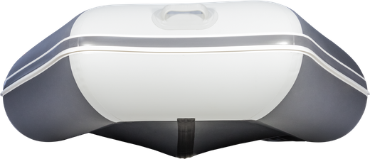 Надувная лодка ПВХ, АКВА 2800 слань-книжка киль, светло-серый/графит