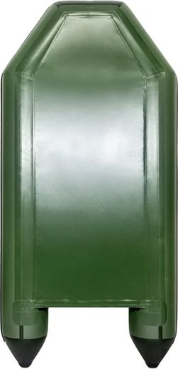 Надувная лодка ПВХ, АКВА 2800, зеленый/черный