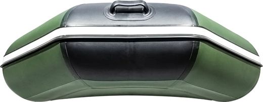 Надувная лодка ПВХ, АКВА 2800, зеленый/черный