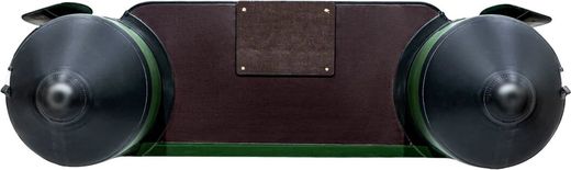 Надувная лодка ПВХ, АКВА 2800, зеленый/черный