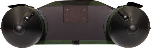 Надувная лодка ПВХ, АКВА 2900 слань-книжка киль, зеленый/черный