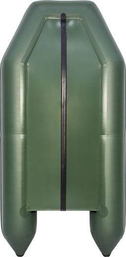 Надувная лодка ПВХ, АКВА 2900 слань-книжка киль, зеленый