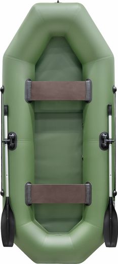 Надувная лодка ПВХ, АКВА-ОПТИМА 280, зеленый