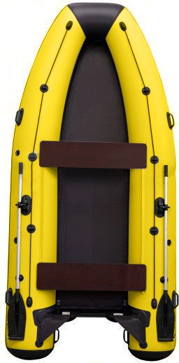 Надувная лодка ПВХ Allaska Drive 360, желтый/черный, SibRiver