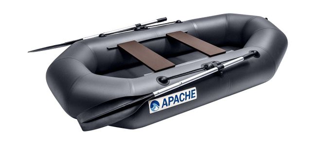 Надувная лодка ПВХ, APACHE 240 графит
