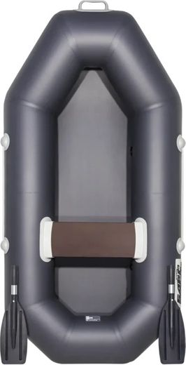 Надувная лодка ПВХ, Барс 200, графит