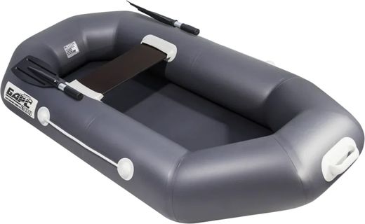 Надувная лодка ПВХ, Барс 200, графит