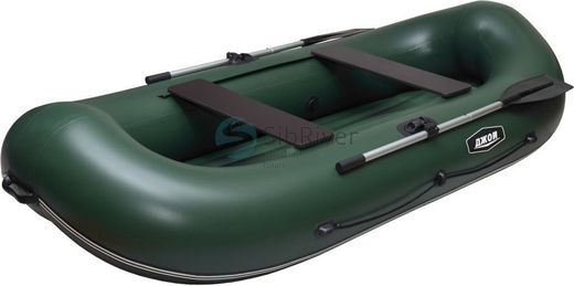 Надувная лодка ПВХ Джой 300 НД, зеленый, SibRiver