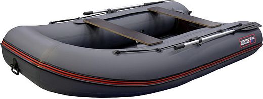 Надувная лодка ПВХ, Хантер 310 А НДНД, серый