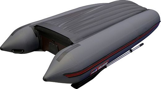 Надувная лодка ПВХ, Хантер 330 А НДНД, серый