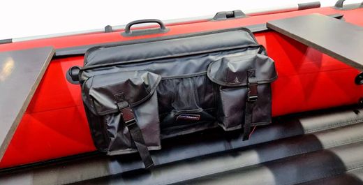 Надувная лодка ПВХ, Хантер 340 Трэвел НДНД, красный