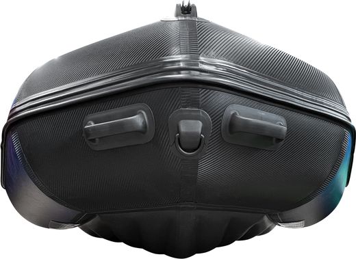 Надувная лодка ПВХ, Хантер 350 Про Спорт НДНД, синий/карбон