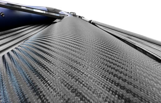 Надувная лодка ПВХ, Хантер 350 Про Спорт НДНД, синий/карбон