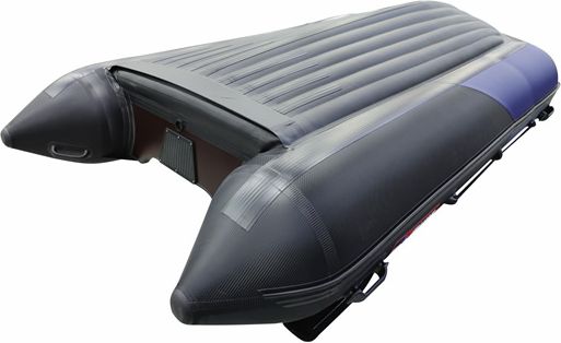 Надувная лодка ПВХ, Хантер 370 Про Спорт НДНД, синий/карбон