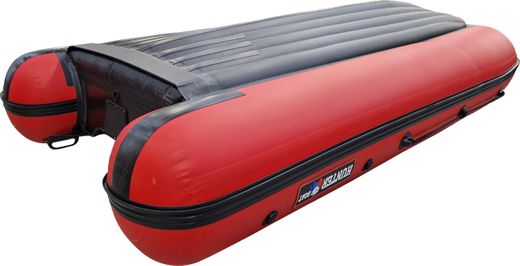 Надувная лодка ПВХ, Хантер 370 Трэвел НДНД, красный