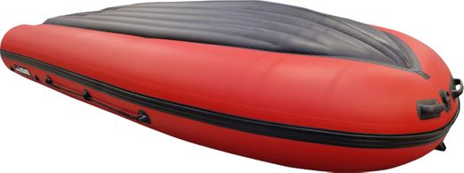 Надувная лодка ПВХ, Хантер 370 Трэвел НДНД, красный