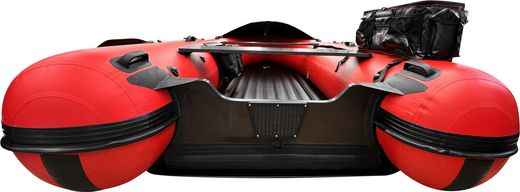 Надувная лодка ПВХ, Хантер 400 Трэвел НДНД, красный