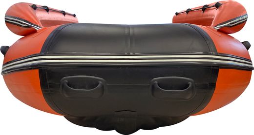 Надувная лодка ПВХ Хатанга Jet-475 Lux НДНД, оранжевый/черный, SibRiver