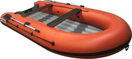 Надувная лодка ПВХ, HYDRA Delta 365 НДНД, оранжевый, OPTIMA