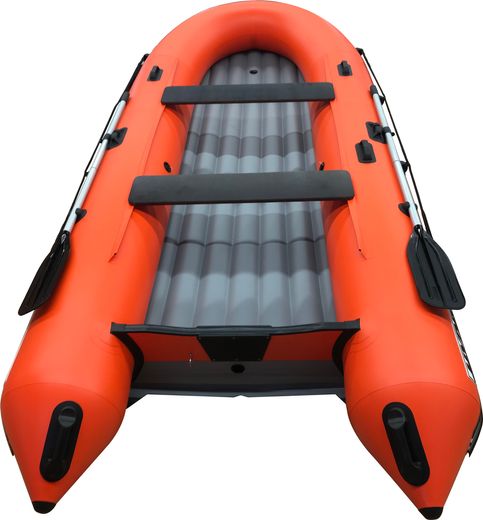 Надувная лодка ПВХ, HYDRA Delta 365 НДНД, оранжевый, OPTIMA