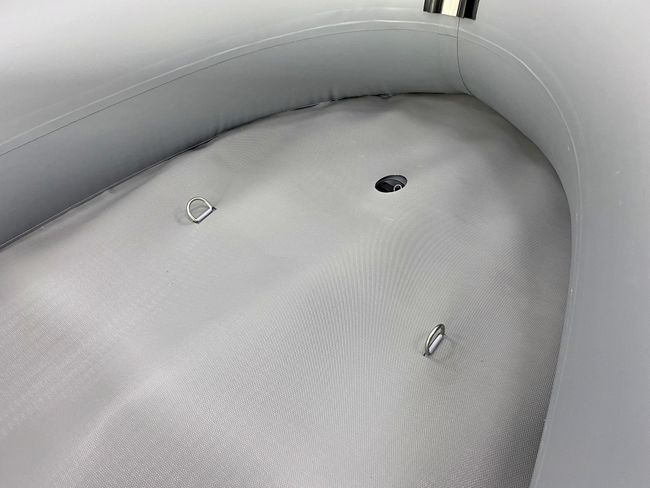 Надувная лодка ПВХ, HYDRA NOVA 365 НДНД, красный-св.серый, LUX, (PC)