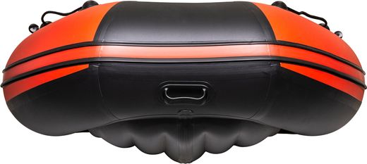 Надувная лодка ПВХ, Ривьера Компакт 3600 НДНД Комби, красный/черный