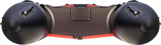 Надувная лодка ПВХ, Ривьера Компакт 3600 НДНД Комби, красный/черный