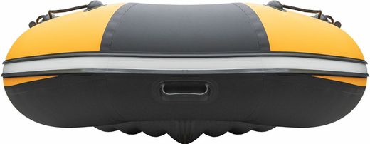 Надувная лодка ПВХ, Ривьера Компакт 3600 НДНД Комби, оранжевый/черный