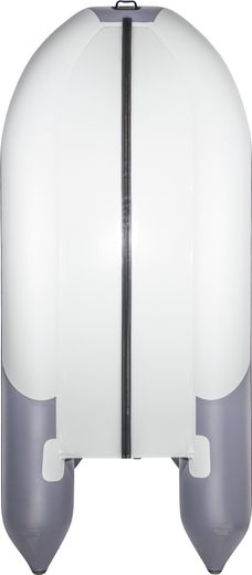 Надувная лодка ПВХ, Ривьера Компакт 3600 НДНД Комби, светло-серый/графит