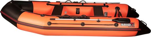 Надувная лодка ПВХ, Rocky 355 НДВД, оранжевый