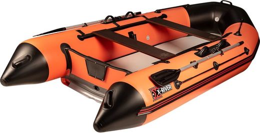 Надувная лодка ПВХ, Rocky 375 НДВД, оранжевый