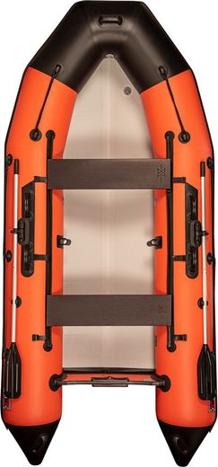 Надувная лодка ПВХ, Rocky 395 НДВД, оранжевый