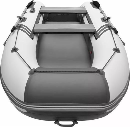 Надувная лодка ПВХ Roger Zefir 3700 НДНД (PRO), белый/графит