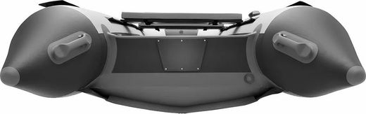 Надувная лодка ПВХ Roger Zefir 3700 НДНД (PRO), белый/графит