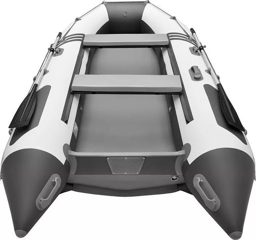 Надувная лодка ПВХ Roger Zefir 3700 НДНД (PRO), белый/графит