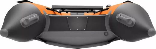 Надувная лодка ПВХ Roger Zefir 3700 НДНД (PRO), оранжевый/графит