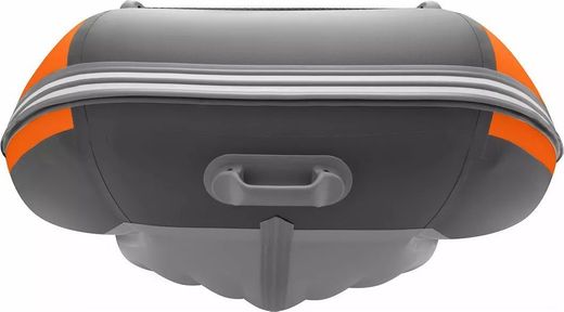 Надувная лодка ПВХ Roger Zefir 3700 НДНД (PRO), оранжевый/графит