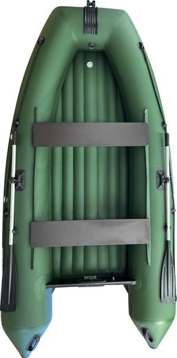 Надувная лодка ПВХ, SOLAR-350 К (Оптима), зеленый