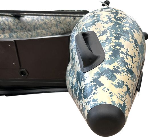 Надувная лодка ПВХ, SOLAR-380 К Caravan, пиксель