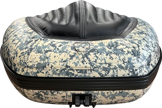 Надувная лодка ПВХ, SOLAR-380 К Caravan, пиксель