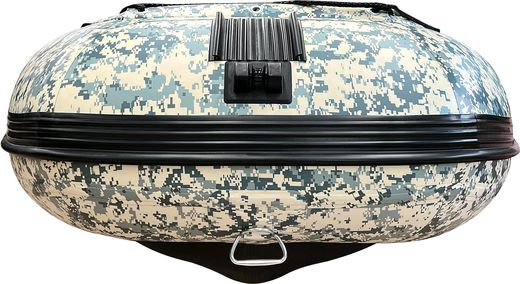 Надувная лодка ПВХ, SOLAR-380 К Caravan, пиксель